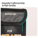 For DJI Avata 2 / 360 Sunnylife Battery Explosion-proof Safe Bag Protective Li-Po Safe Bag, For 2pcs Batteries - Imagen 6