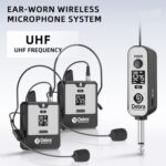 DEBRA DT-02 Ear-worn UHF Wireless Microphone System 2 TX & 1 RX, DT-02 - Imagen 2