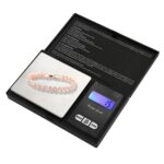 MH-8015 Báscula electrónica portátil de alta precisión para joyas de oro y diamantes (0.01g ~ 100g), sin incluir las baterías
