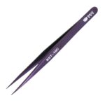 BEST BST-10C Pinza para cejas de color de punta extrafina