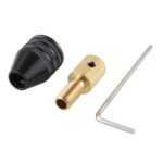 WLXY DIY003 0,5-3 mm Mini amoladora eléctrica eje de taladro con llave, agujero interior de 3,17 mm - Imagen 4