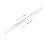 WLXY-9308 Cuchillo de tallado de metal Herramienta profesional de reparación de teléfonos móviles con 6 hojas (plateado) - Imagen 3