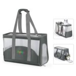 FUNADD Bolsa portátil transpirable para mascotas Bolsa de hombro al aire libre, Breathable Pet Bag