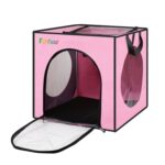 FUNADD Caja de Secado de baño para Mascotas Jaula secadora Plegable portátil, Adecuada para Mascotas de hasta 5 kg, Folding Dryer Cage - Imagen 2