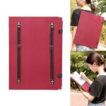 Clip de bloc de dibujo Clip de boceto de boceto de hombro 8K, 8K (Wine Red)