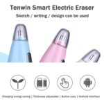 Lindo borrador eléctrico niños papelería suministros de oficina - Imagen 3