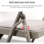 Silla de yoga plegable multifuncional profesional, viga doble - Imagen 4