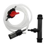 Aplicador de fertilizantes Venturi G3 / 4 Fertilizante y kit de paja de filtro con conector de seis puntos