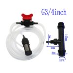 Aplicador de fertilizantes Venturi G3 / 4 Fertilizante y kit de paja de filtro con conector de seis puntos - Imagen 2