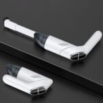 Aspirador plegable portátil de mano, Folding Grey, Folding White