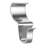 10 unids/set gancho de pared oculto de acero inoxidable colgador creativo no perforado - Imagen 2