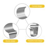 10 unids/set gancho de pared oculto de acero inoxidable colgador creativo no perforado - Imagen 4
