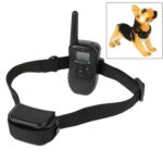 Collar de entrenamiento de perro de mascotas remoto a prueba de agua recargable e impermeable con pantalla LCD