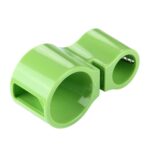 Rallador de doble cabeza en espiral multifuncional con sacapuntas, utensilios de cocina (verde) - Imagen 3