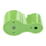Rallador de doble cabeza en espiral multifuncional con sacapuntas, utensilios de cocina (verde) - Imagen 4