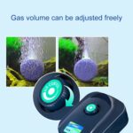 SOBO SB-988 12W 4 salidas flujo ajustable silencioso acuario bomba de aire tanque de peces bomba de aire de oxígeno - Imagen 4
