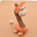 Suministros para mascotas Cat and Dog Special-Purpose Molar Cartoon Sounding Plush Toy, grande, Tamaño: 33*28*14 cm, entrega de estilo aleatorio - Imagen 3