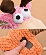Suministros para mascotas Cat and Dog Special-Purpose Molar Cartoon Sounding Plush Toy, grande, Tamaño: 33*28*14 cm, entrega de estilo aleatorio - Imagen 4