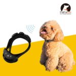 PD258 Sistema de control automático de entrenamiento de mascotas con collar antiladridos para perros, tamaño S, PD258 Black
