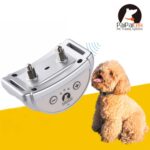 PD258 Sistema de control automático de entrenamiento de mascotas con collar antiladridos para perros, tamaño S, PD258 (Silver)