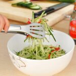 Pinzas de acero inoxidable para barbacoa, pinzas para asar, barbacoa, palas para asar, fugas, pala para carne, espátula, pinza para alimentos, pinzas para pan, longitud: 24 cm - Imagen 3