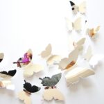 36 PCS Decoración del hogar Originalidad PC 3D Espejo Superficie Mariposa Pasta de pared - Imagen 2