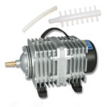 ACO-012 320W 143L / Min compresor de bomba de aire electromagnético tanque de peces de mariscos aumentar el divisor de flujo de aire de oxígeno, enchufe de EE. UU. - Imagen 2