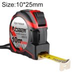 Aoben Regla retráctil Cinta métrica Regla de tracción portátil Mini cinta métrica, Longitud: 10 m Ancho: 25 mm