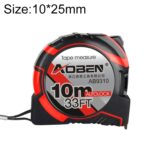 Aoben Regla retráctil Cinta métrica Regla de tracción portátil Mini cinta métrica, Longitud: 10 m Ancho: 25 mm - Imagen 2