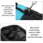 Traje de esquí con chaleco de algodón para perros, talla: 4XL, pecho: 63 cm, largo de espalda: 55 cm, Size: 4XL - Imagen 5