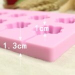 Moldes de chocolate de silicona para bricolaje de 12 capacidades (forma de piruleta), Cow Shape - Imagen 3