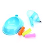 Suministros para mascotas Perro mascota Gato 2 en 1 Alimentación y riego automáticos Varilla ajustable vertical Alimentador de agua para mascotas, Capacidad: 600 ml - Imagen 5