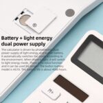 Calculadora de arroz Original Xiaomi Youpin LEMO pantalla LED de 12 bits Material ABS ángulo de 6 grados, 12-bit Calculator - Imagen 3