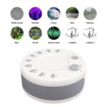 El dispositivo de ayuda para dormir con máquina de ruido blanco mejora el sueño con nueve música cronometrada, UNM-GH-006 - Imagen 3