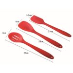 kn7050 Juego de utensilios de cocina de silicona 10 en 1, Red - Imagen 4