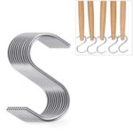 kn082 Juego de ganchos para herramientas de cocina de acero inoxidable 10 en 1
