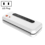Máquina de envasado de plástico al vacío para alimentos, comercial, para el hogar, sellador, máquina más cercana, enchufe estadounidense, Food US Plug (White)
