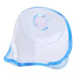 Herramientas de almacenamiento de baño Ventosa Afeitado Razor Rack Holder Almacenamiento Afeitadora Rack Gancho de pared Colgadores Sucker (Clear Blue) - Imagen 2