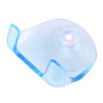 Herramientas de almacenamiento de baño Ventosa Afeitado Razor Rack Holder Almacenamiento Afeitadora Rack Gancho de pared Colgadores Sucker (Clear Blue) - Imagen 4