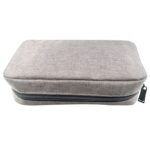 Bolsa de almacenamiento de viaje para dispositivos digitales multifuncional simple para teléfonos, banco de energía, disco U, auriculares, cable de datos, etc., tamaño pequeño: 16 * 11 * 5 cm, Size: 16*11*5cm Grey