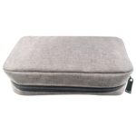 Bolsa de almacenamiento de viaje para dispositivos digitales multifuncional simple para teléfonos, banco de energía, disco U, auriculares, cable de datos, etc., tamaño pequeño: 16 * 11 * 5 cm, Size: 16*11*5cm Grey - Imagen 3