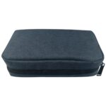 Bolsa de almacenamiento de viaje para dispositivos digitales multifuncional simple para teléfonos, banco de energía, disco U, auriculares, cable de datos, etc., tamaño pequeño: 16 * 11 * 5 cm, DY01 16x11x5cm
