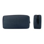 Bolsa de almacenamiento de viaje para dispositivos digitales multifuncional simple para teléfonos, banco de energía, disco U, auriculares, cable de datos, etc., tamaño pequeño: 16 * 11 * 5 cm, DY01 16x11x5cm - Imagen 2