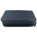 Bolsa de almacenamiento de viaje para dispositivos digitales multifuncional simple para teléfonos, banco de energía, disco U, auriculares, cable de datos, etc., tamaño pequeño: 16 * 11 * 5 cm, DY01 16x11x5cm - Imagen 3
