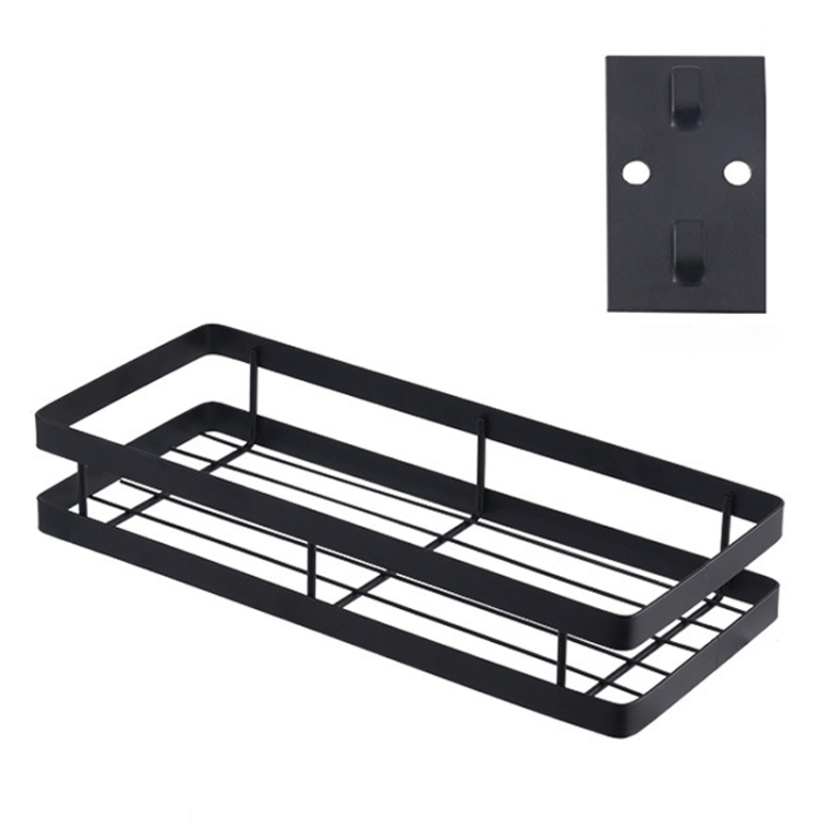 HC6197B.jpg Estante de almacenamiento de condimentos para montaje en pared sin perforaciones de cocina de 30 cm, 30cm - Imagen 1