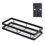 Estante de almacenamiento de condimentos para montaje en pared sin perforaciones de cocina de 30 cm, 30cm - Imagen 2