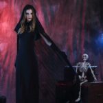 Halloween Costume Night Wandering Soul Ghost Dress Vestido de bruja Nightclub Rave Party Service, Tamaño: XXS, Busto: 68cm, Ropa larga: 97cm, Longitud de la capa: 150cm - Imagen 4