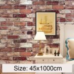 Cloud Brick Creative 3D Stone Brick Decoración Papel tapiz Pegatinas Dormitorio Sala de estar Pared Rollo de papel tapiz impermeable, Tamaño: 45 x 1000 cm - Imagen 4