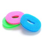 10 cuerdas para tender la ropa a prueba de viento para exteriores, interiores, viajes en casa, camping, lavandería, secado, longitud: 5 m - Imagen 2