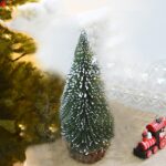 5 pcs 30 cm Decoración de Navidad Desktop Árbol de Navidad artificial